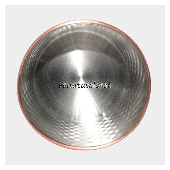 Uncommon James 2pc Hammered Copper Canister Set NWT/NIB - Picture 7 of 14